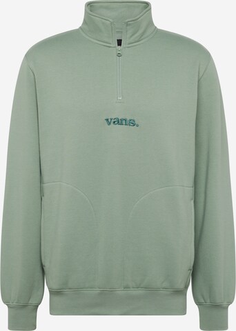 VANS Sweatshirt 'LOWERED' in Green: front