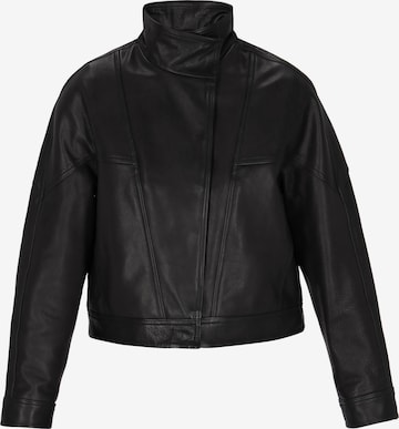 melns DreiMaster Vintage Starpsezonu jaka 'Vintage': no priekšpuses