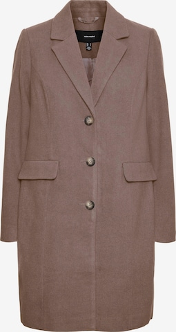 VERO MODA Between-seasons coat 'GIANNACINDY' in Brown: front