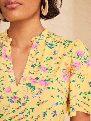 love & roses Bluza | rumena barva