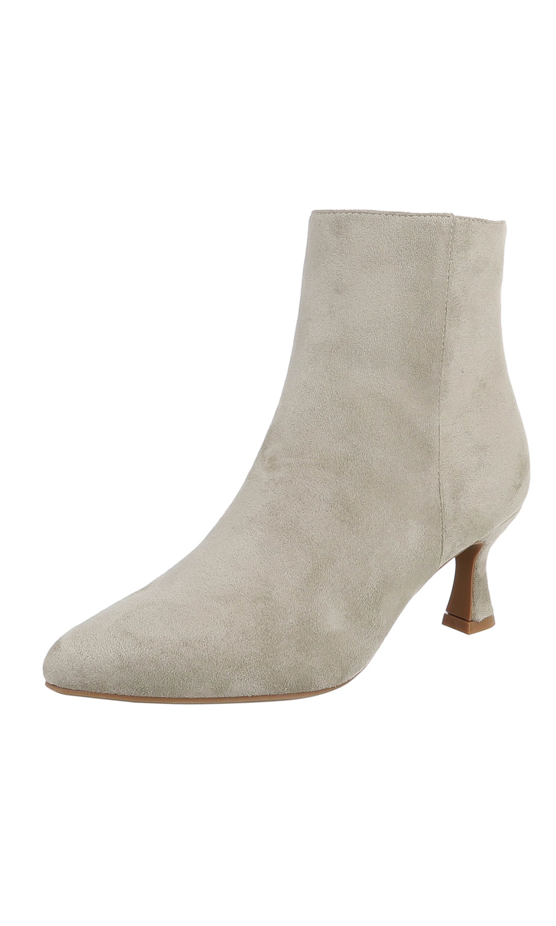 Ital-Design Stiefelette in Grün: Vorderseite
