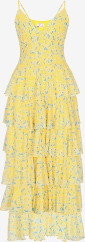 IZIA - Vestido em amarelo: frente