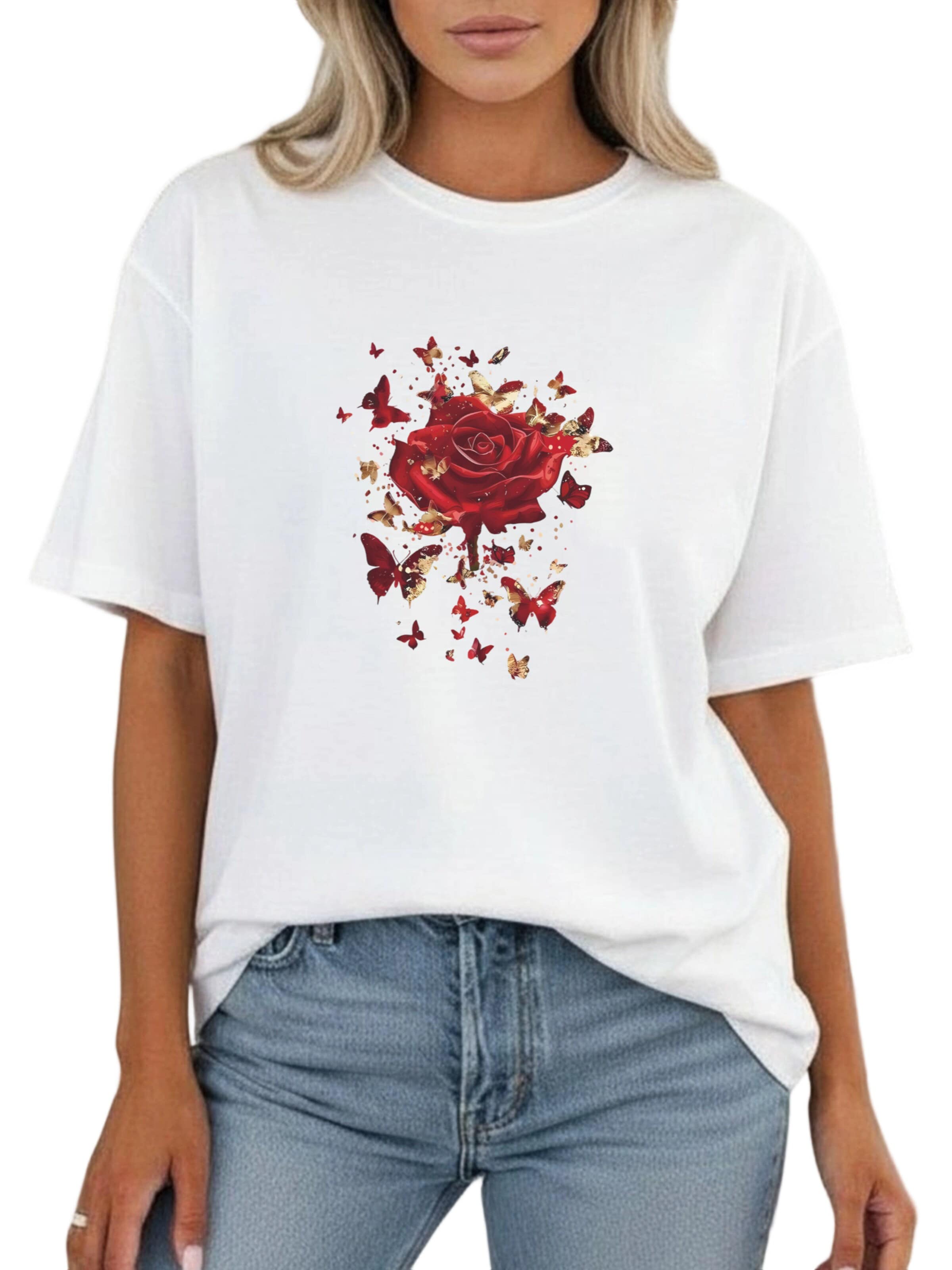 GORHEY Shirt in Weiß: Vorderseite