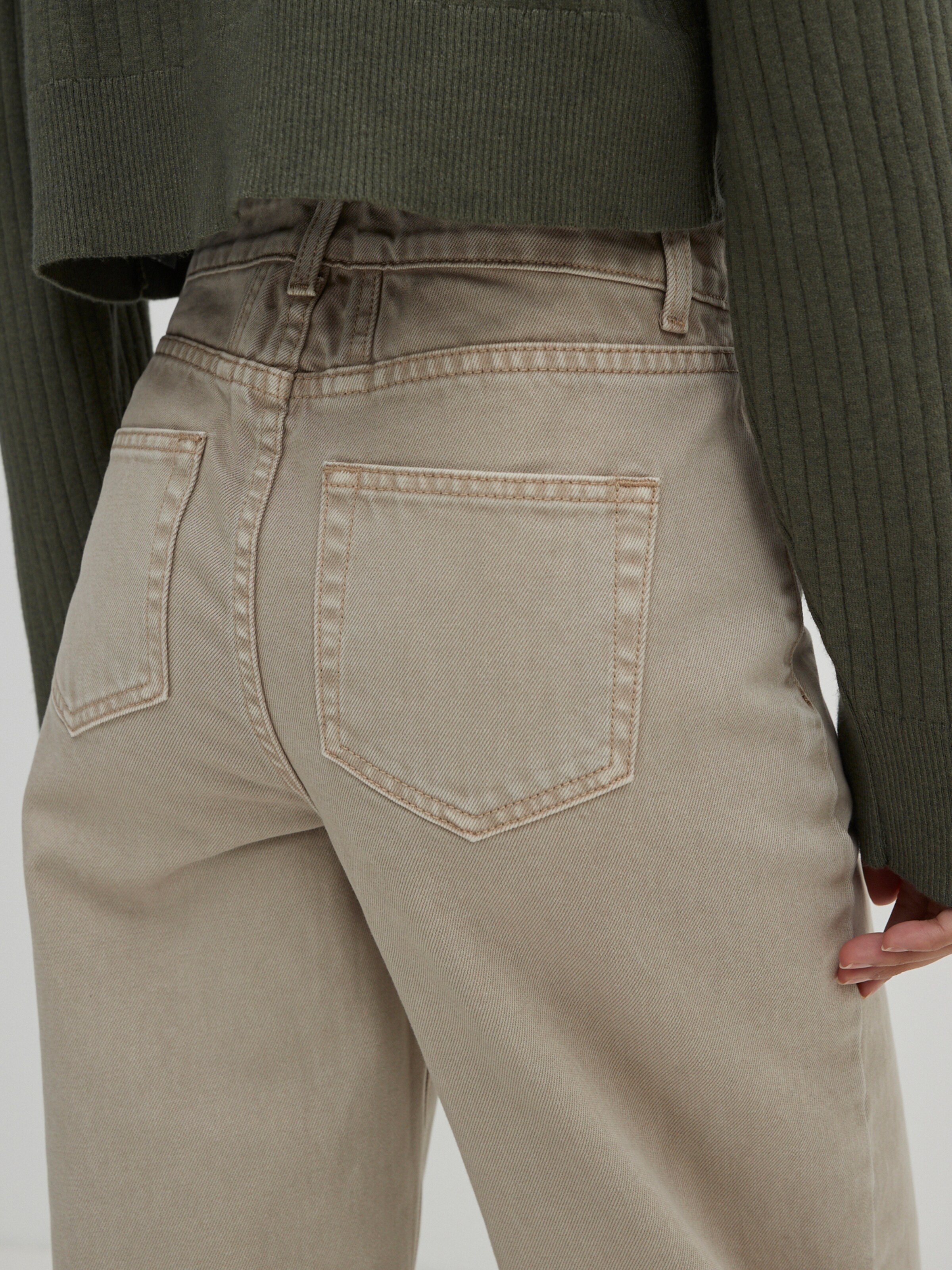 Frauen Jeans EDITED Jeans 'Elorah' in Beige - AU16339 Frauen Jeans EDITED Jeans 'Elorah' in Beige - AU16339