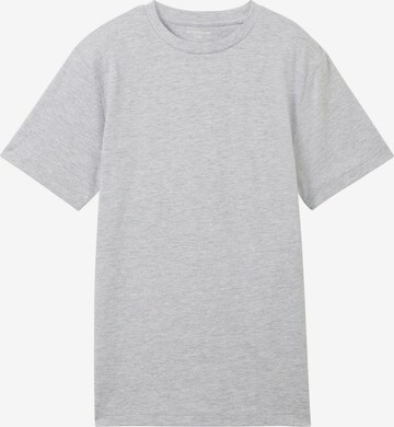 T-Shirt TOM TAILOR en gris : devant