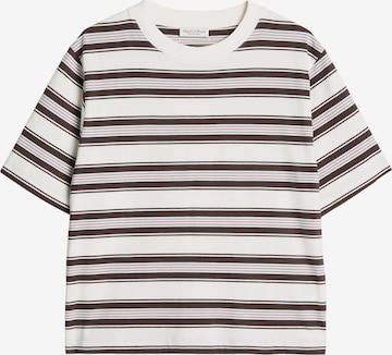 T-shirt Marc O'Polo en blanc : devant