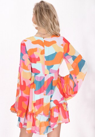IZIA - Vestido de verão em mistura de cores