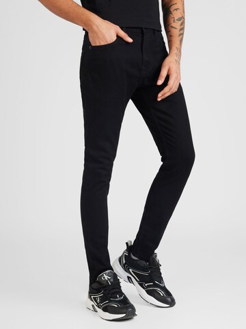 Skinny Jeans di AÉROPOSTALE in nero: frontale