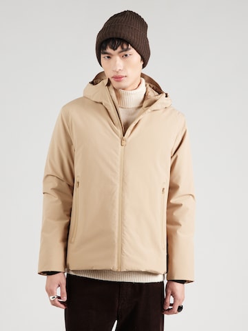 Giacca di mezza stagione 'FLYNN' di SAVE THE DUCK in beige: frontale