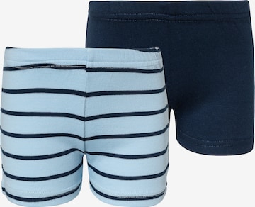 Boley Baby Shorts Doppelpack in Blau: front