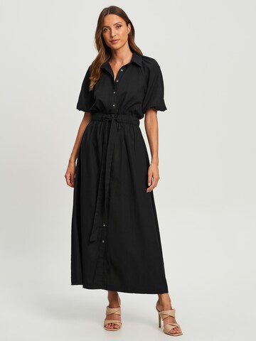 Robe 'Orchid' Willa en noir : devant