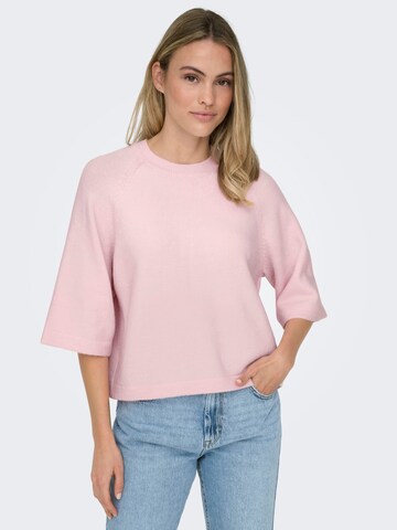 ONLY Sweater 'simoni' in Pink
