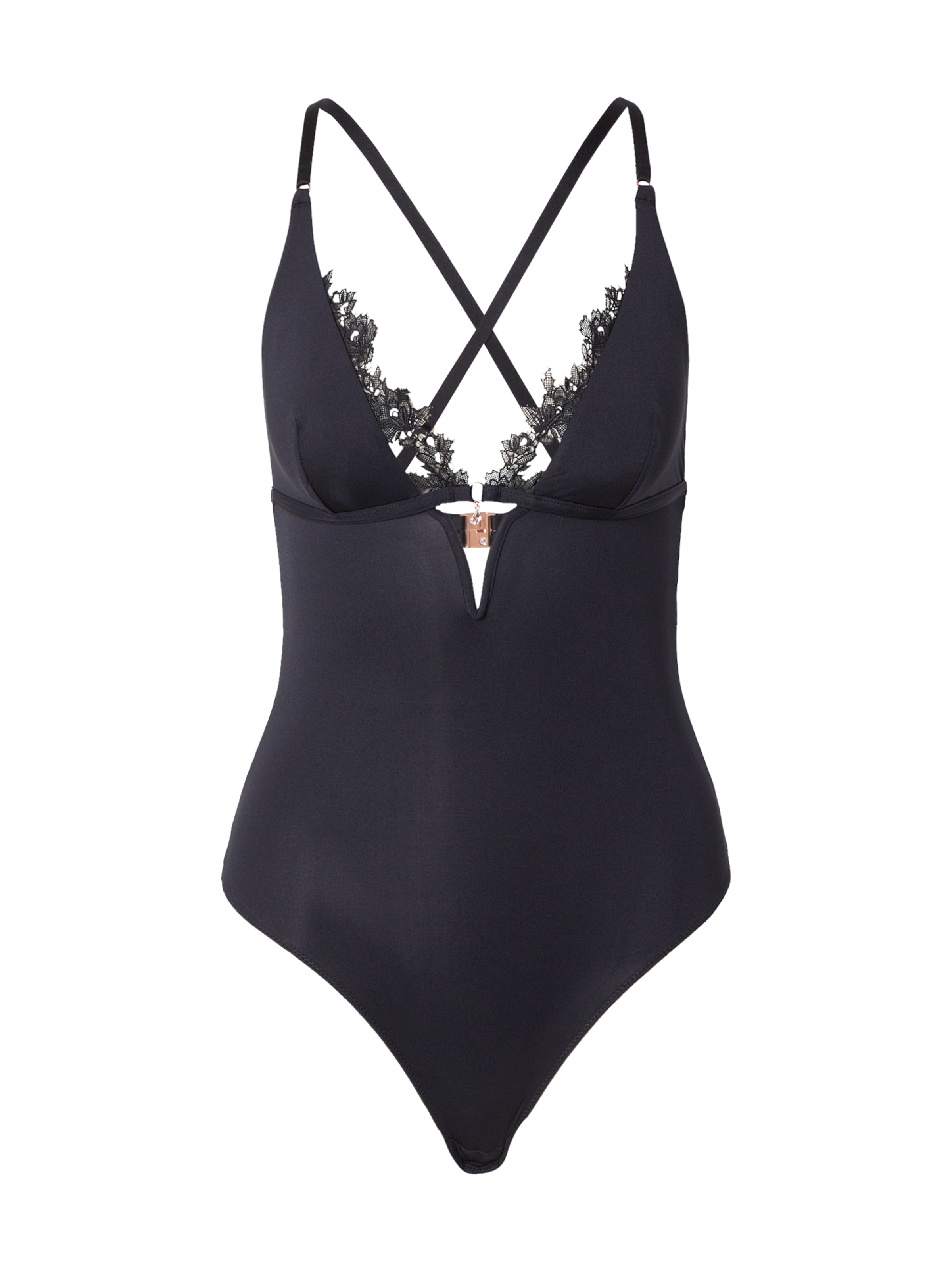 Hunkemöller Κορμάκι 'Julia' σε μαύρο: μπροστά