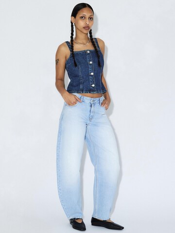 Dr. Denim Loosefit Jeans 'Nanci Mid Barrel Jeans'‌‌‌‌‌‌‌‌ in Blau