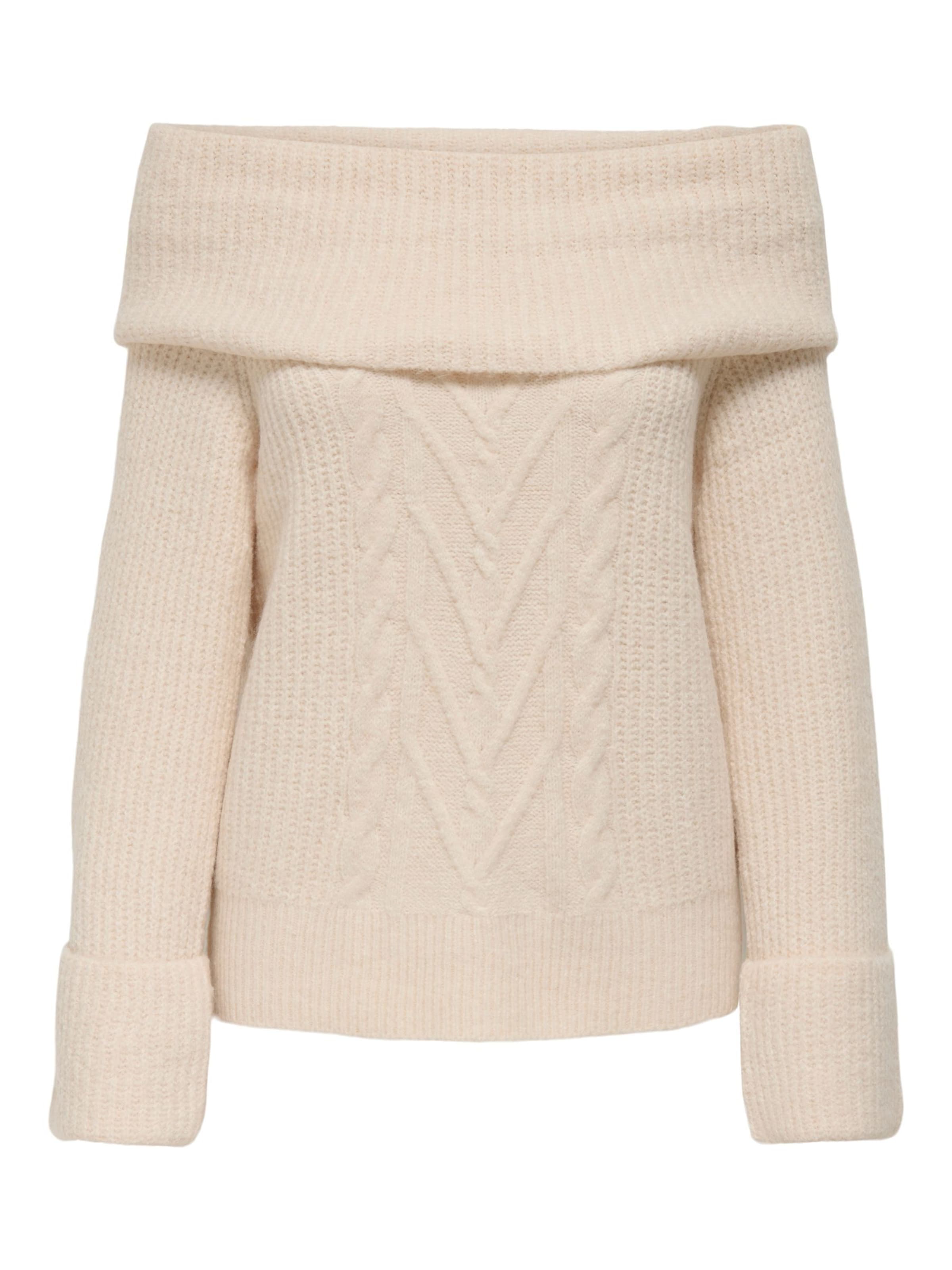 ONLY Pullover 'LUNA' i beige: forside