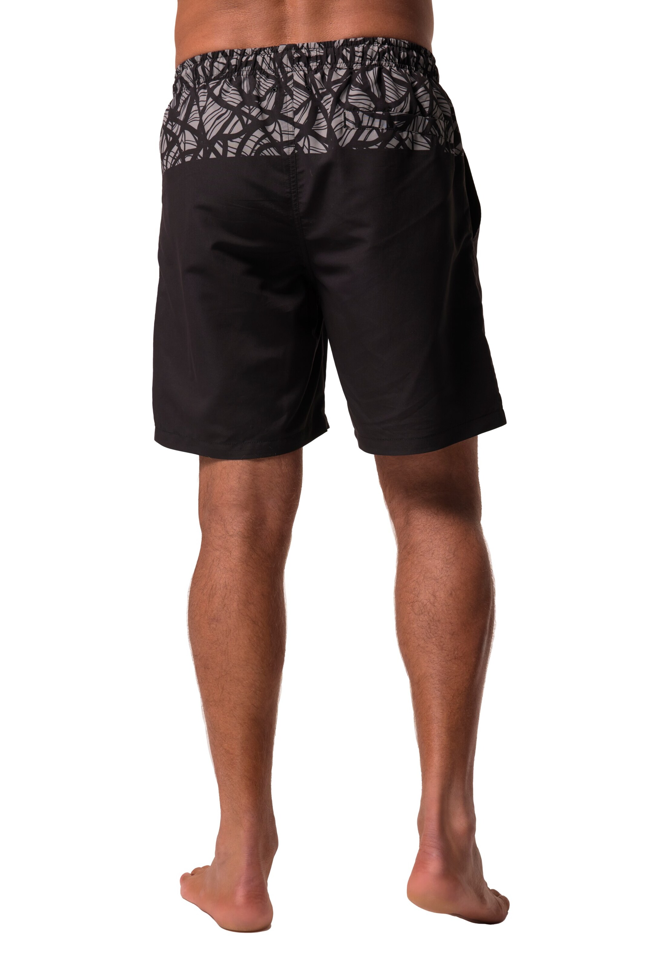 JAY-PI Zwemshorts in Zwart