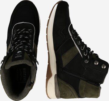 MUSTANG High-Top Sneakers in Black