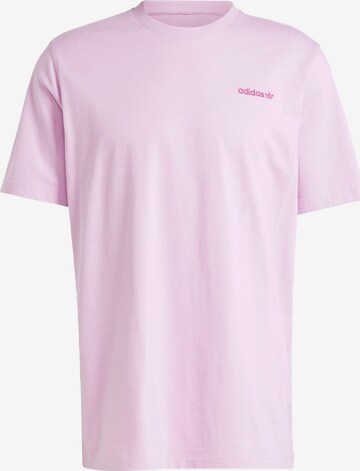 ADIDAS ORIGINALS Shirt '80s Beach Day' in Purple: front