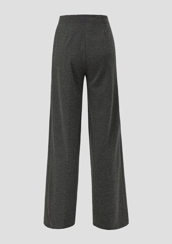 Wide Leg Pantalon s.Oliver BLACK LABEL en gris