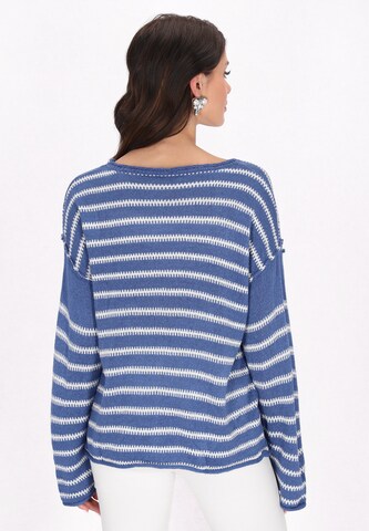 faina Pullover in Blau