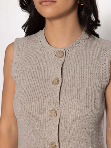 SASSYCLASSY Strickweste‌‌‌‌‌ in Grau