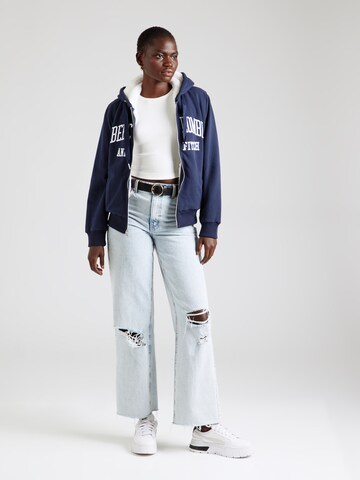 Abercrombie & Fitch Bluza rozpinana w kolorze niebieski