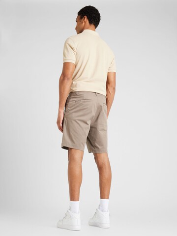 SELECTED HOMME regular Lærredsbukser 'BILL ' i beige