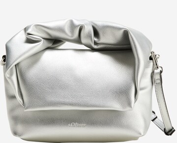 s.Oliver Crossbody Bag in Silver: front