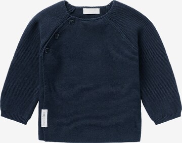 Noppies Gebreid vest 'Pino' in Blauw: voorkant