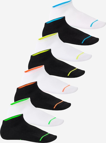 footstar Ankle Socks 'Neon' in Orange: front