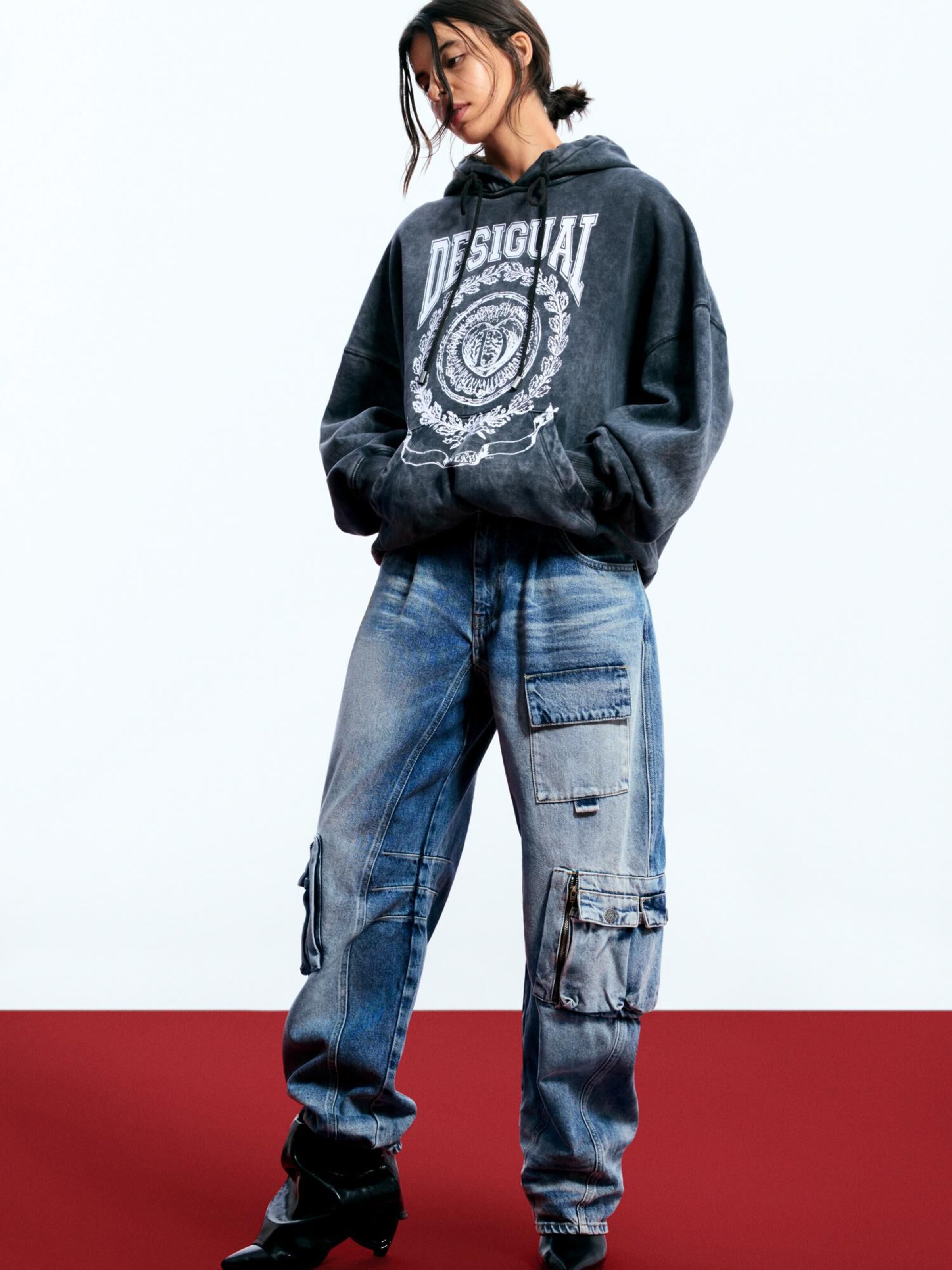 Desigual Свитшот в Черный