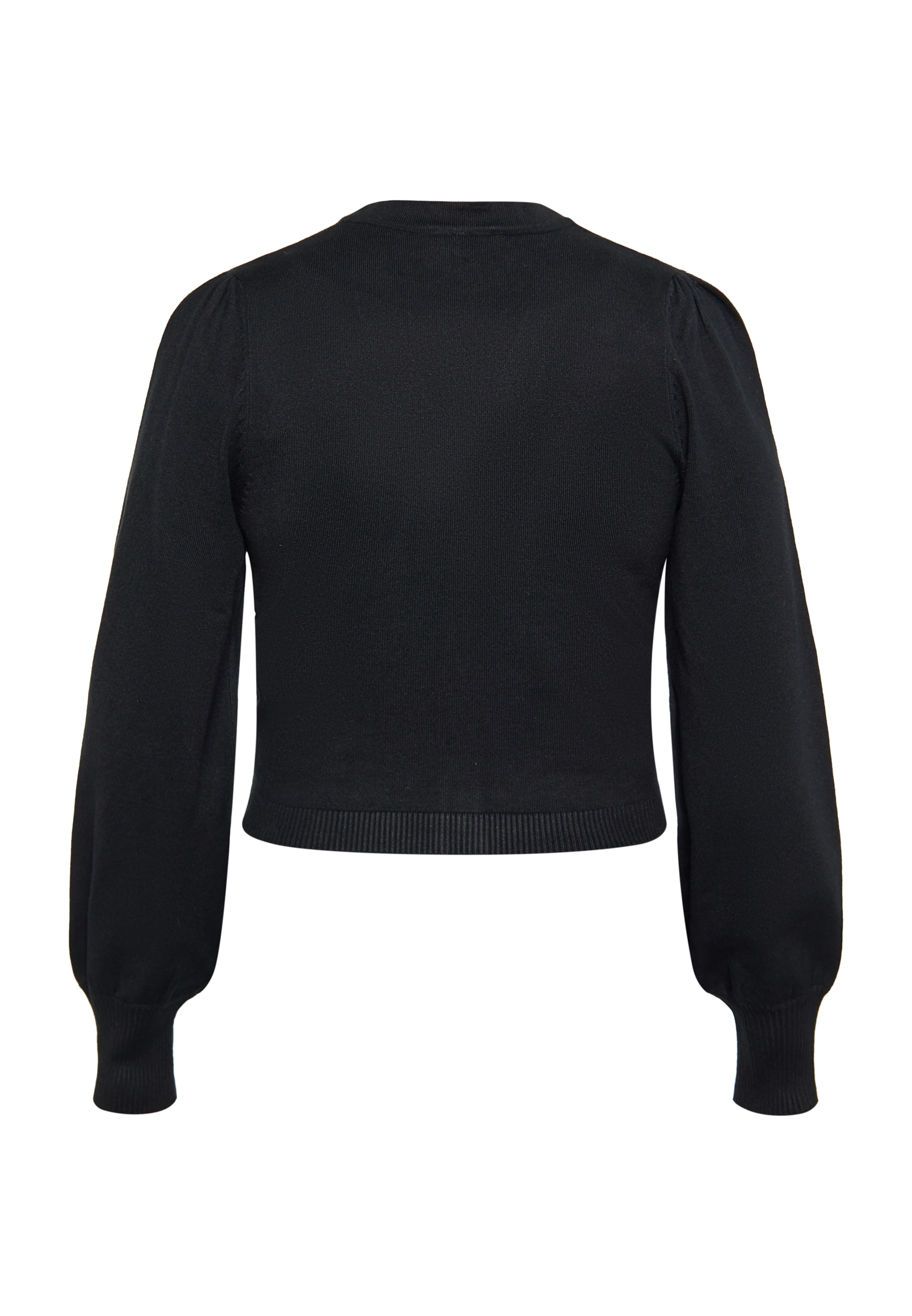 faina Πλεκτή ζακέτα σε μαύρο