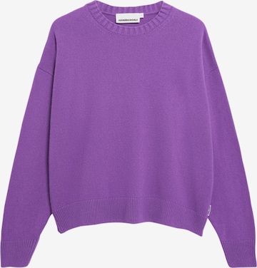 ARMEDANGELS Strickpullover KAARALI in Lila: Vorderseite