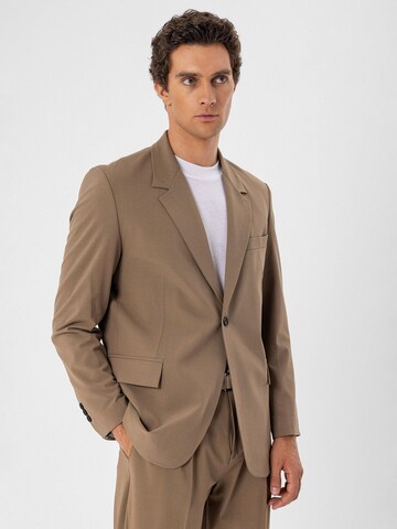 Coupe regular Veste de costume Antioch en beige