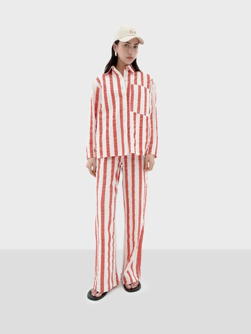 Maglietta ' MARCELLE ' di Thinking MU in rosso
