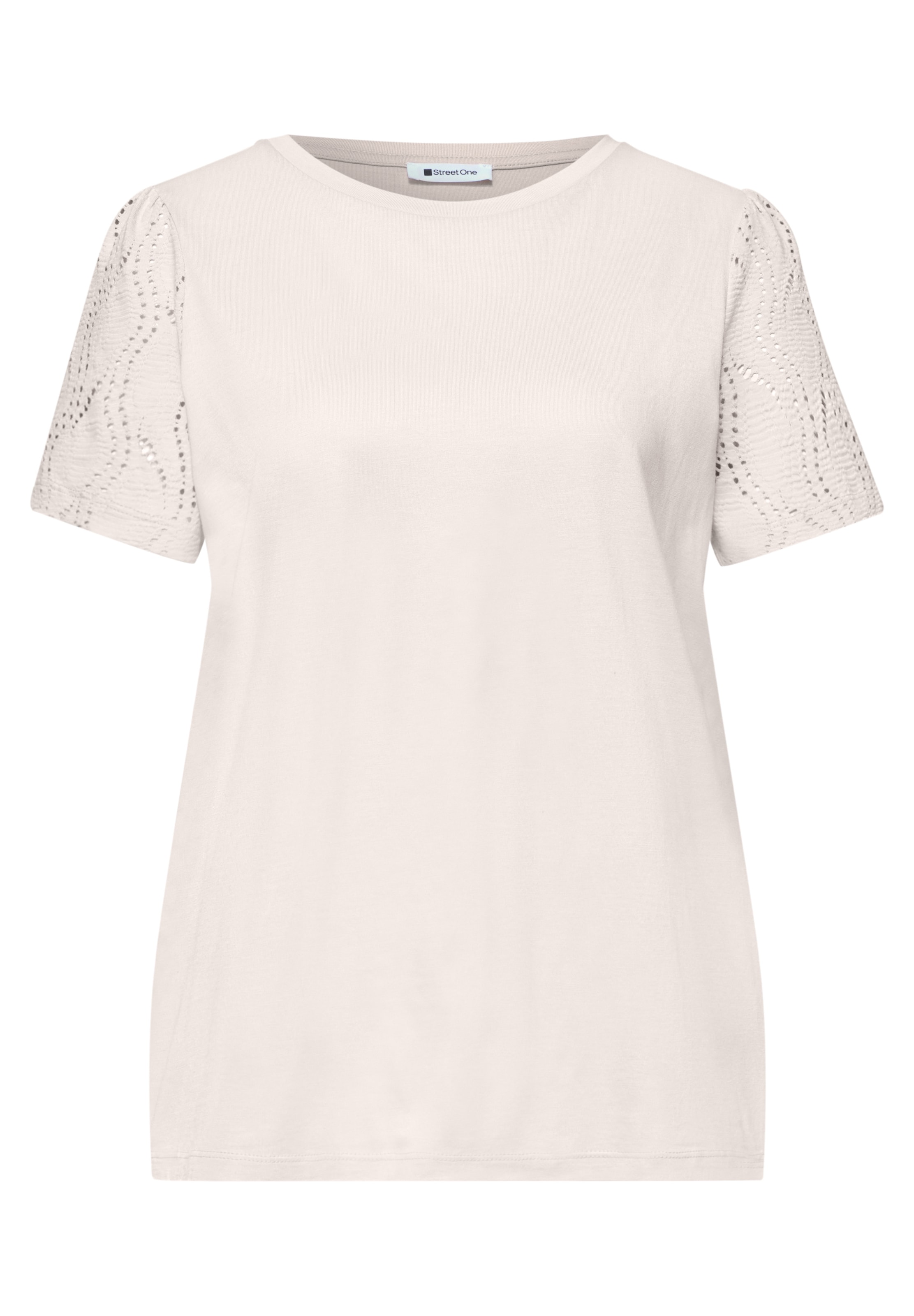 STREET ONE Shirt in Beige: front