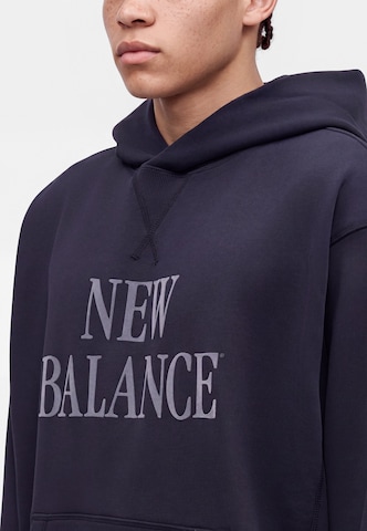 Sweat-shirt new balance en bleu