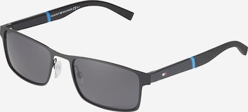 TOMMY HILFIGER Sunglasses in Black: front