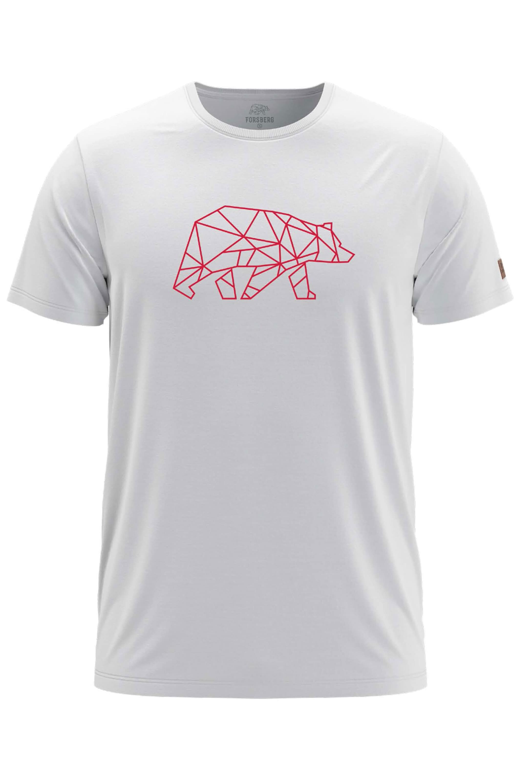 FORSBERG Shirt in Weiß: Vorderseite