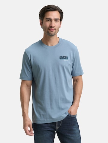 TOM TAILOR Shirt in Blauw: voorkant