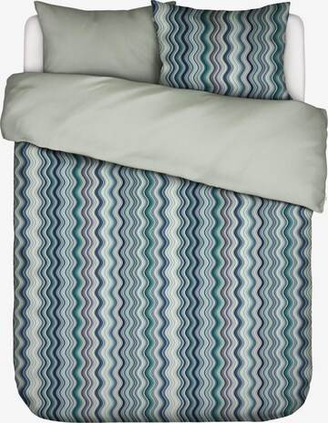 ESSENZA Duvet Cover 'Sol' in Green: front