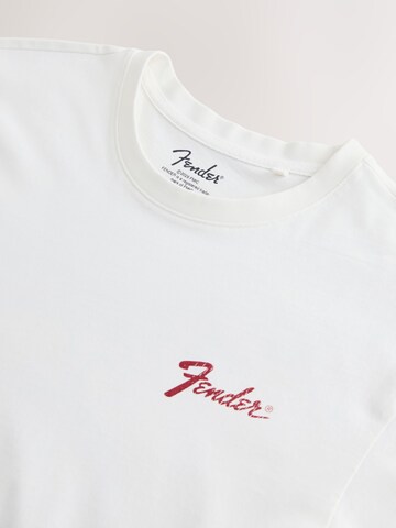 T-Shirt Next en blanc