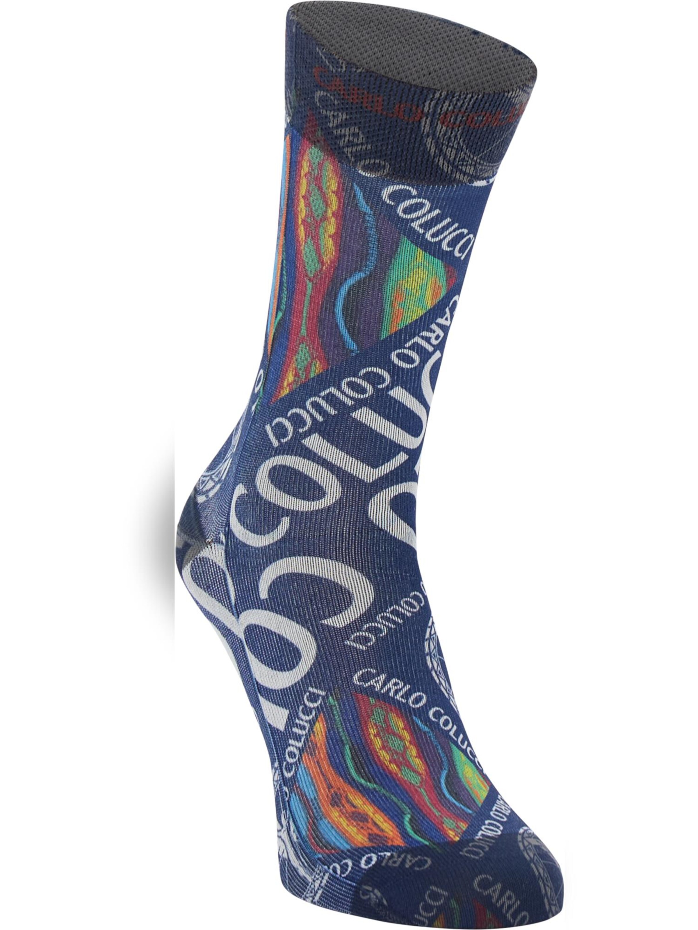 Carlo Colucci Socken in Blau