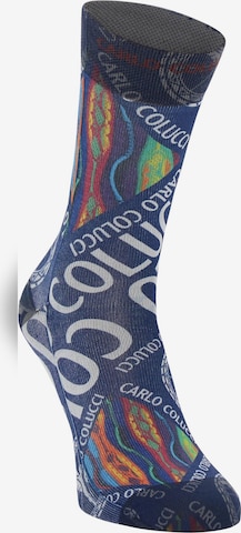 Carlo Colucci Socks in Blue