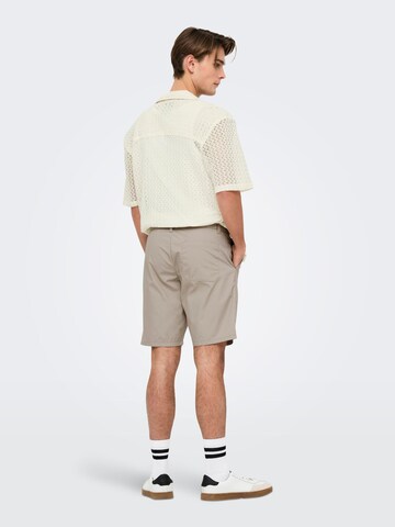 Coupe slim Pantalon chino 'ONSKal' Only & Sons en beige