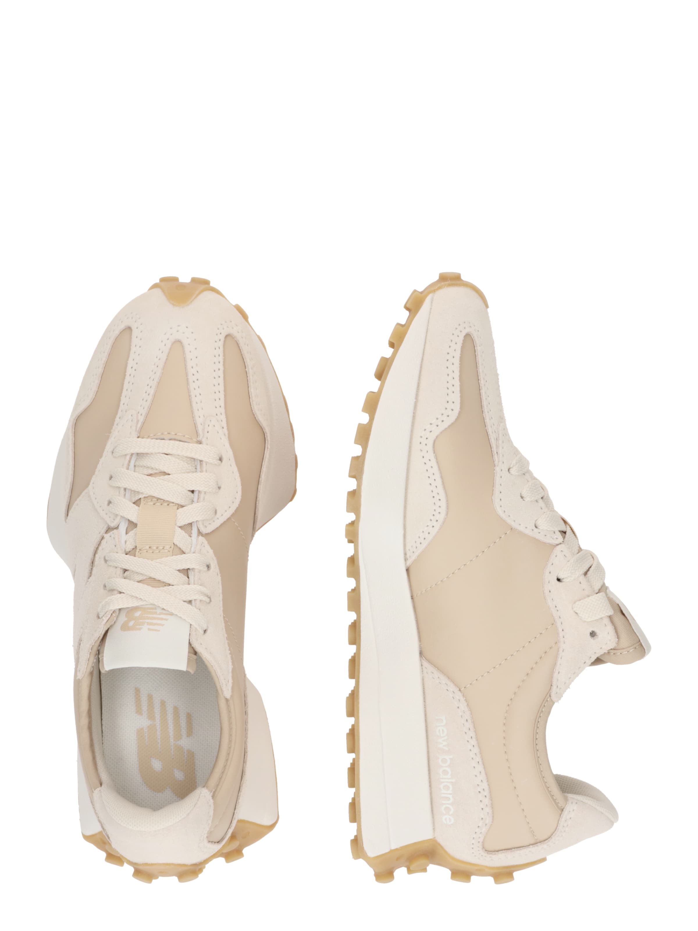 Baskets basses '327' new balance en beige
