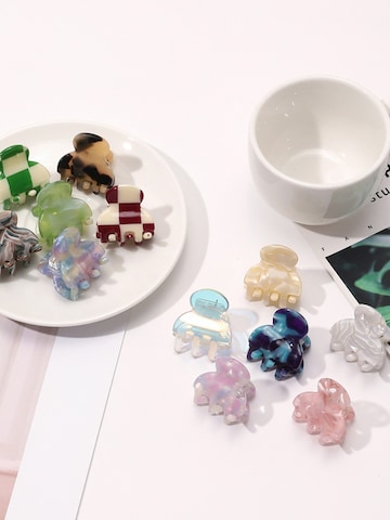 soho Hair accesoires Hårsmykke 'Hara Mini Hair Clip - Blush' i brun