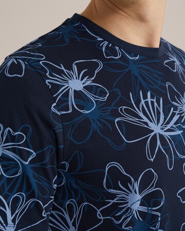 T-Shirt WE Fashion en bleu