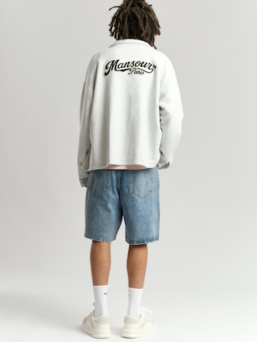 Mansour Fleecejacke in Grau