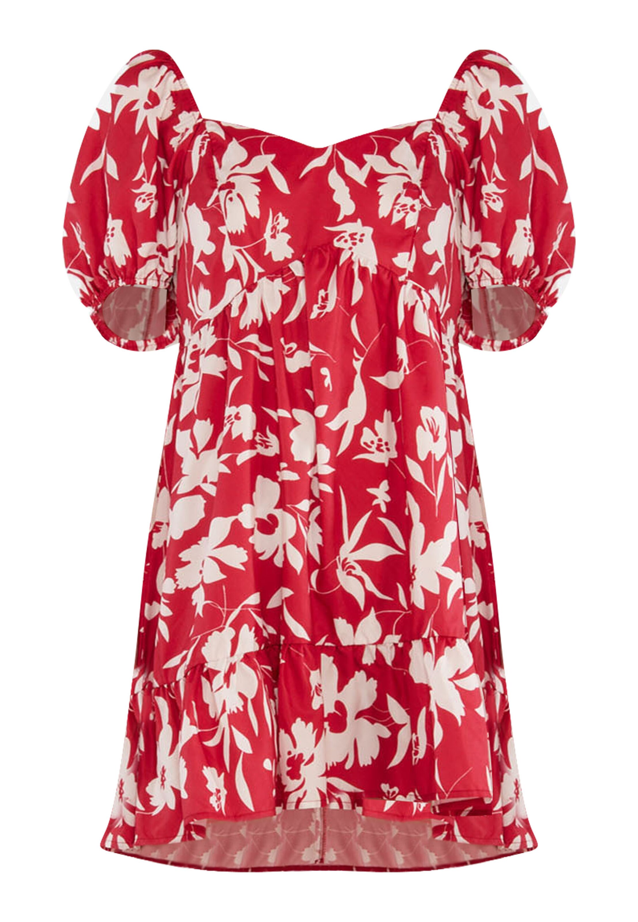 TOOche Zomerjurk in Rood: voorkant